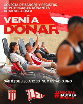 221radio's tweet photo. #ElCafecito  ☕️ EDLP

🩸En el aniversario número 121, Estudiantes de La Plata realizará una jornada solidaria de Donación de Sangre el próximo sábado 8, de 8:30 a 12:30 hs

📻 FM 103.1 - https://t.co/zWlfhJOCe5 https://t.co/BubL8fVITb