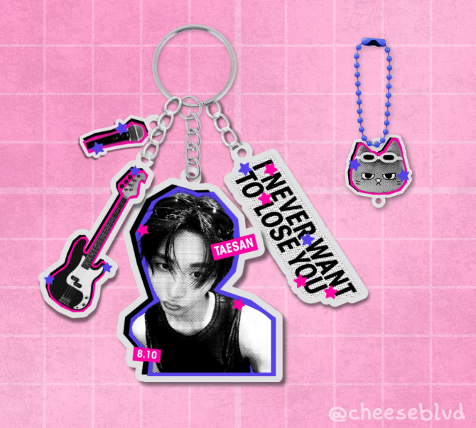 pusalabas's tweet photo. hellaur inch check !!

♪⭒˚.⋆ taesan's songs and stars keychain ⋆⭒˚.♪

price: 99-180 php
 
note: might open pre-orders next week