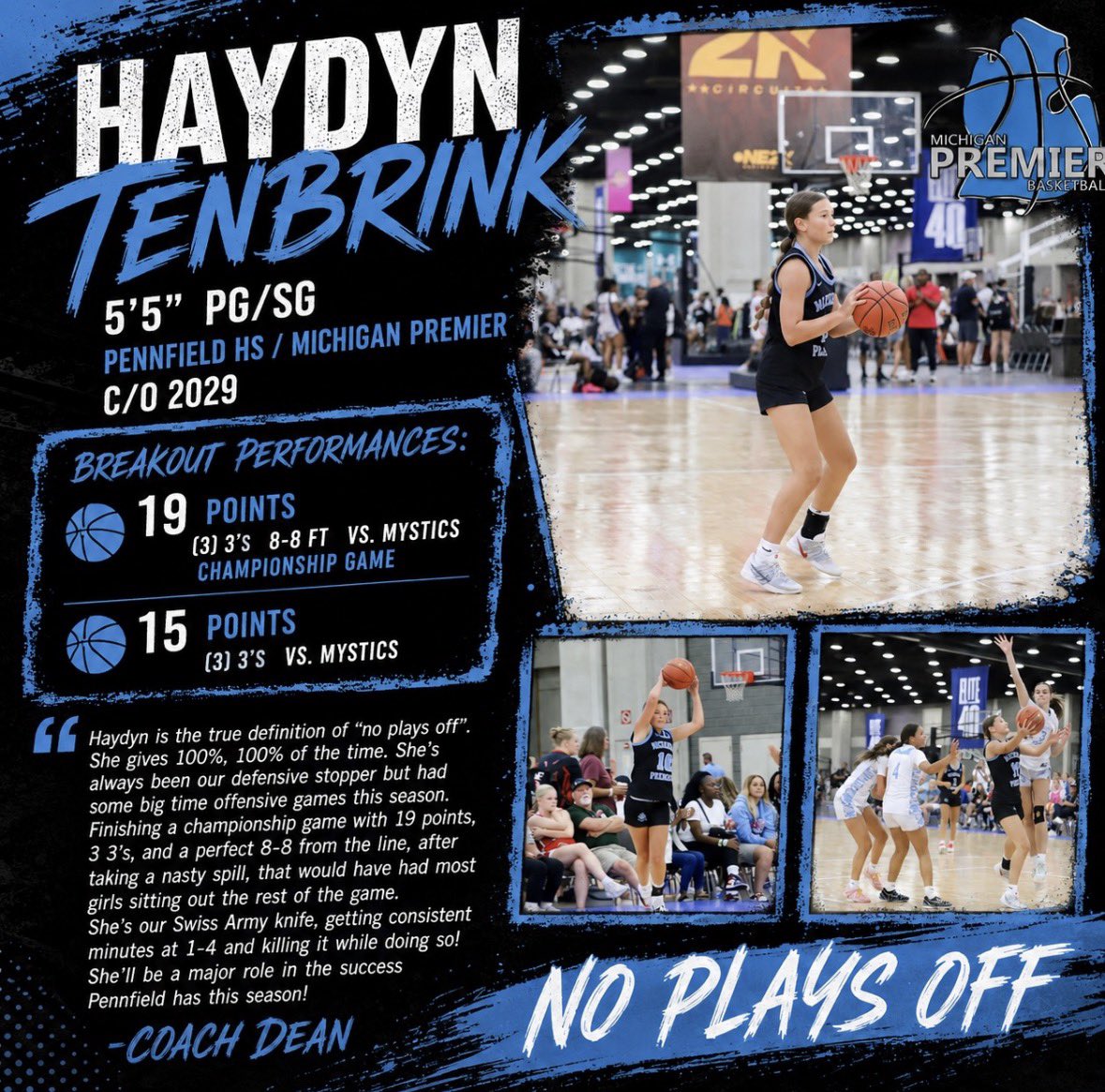 HaydynTenBrink's tweet photo. Thank you coach for the write up! https://t.co/344PBWzIuO