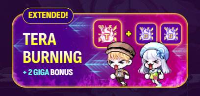 JonKareMon's tweet photo. wow wow wow, the burning event has been extended, you know? Don't miss this opportunity! 
@MaplestoryU
#MaplestoryN, #NXPC, #MSU https://t.co/IcjEmqCiw4