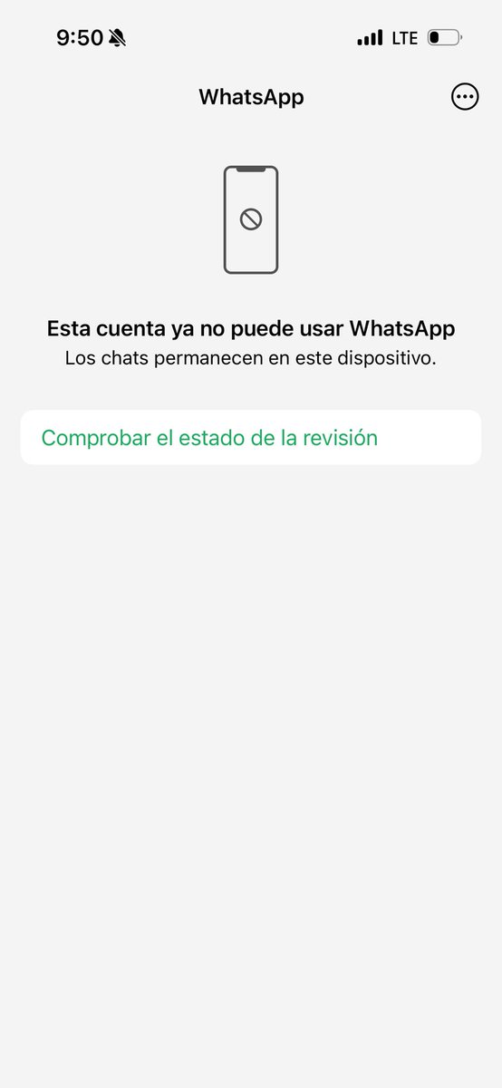 _Pipebermudez's tweet photo. Acabo de entrar a WhatsApp y está este mensaje @WhatsApp @Meta , a alguien más le pasó? https://t.co/LgrbA0Ykli