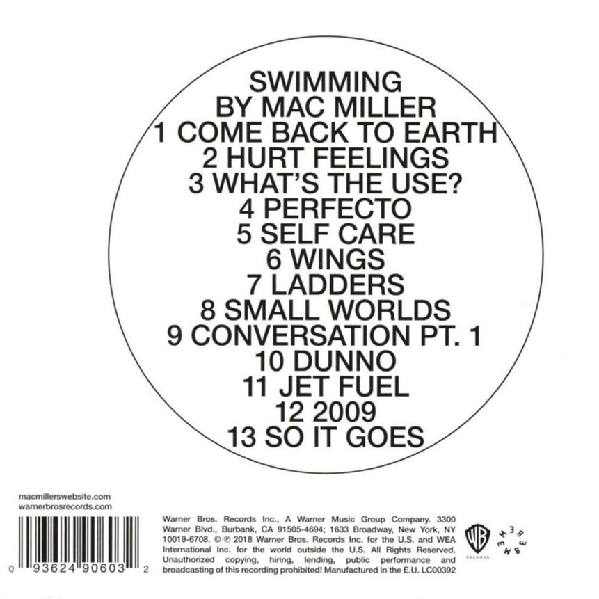 XXL's tweet photo. Eight years ago today, Mac Miller released his album Swimming 💽

What’s your favorite song on here? https://t.co/1MrlYfbI1w