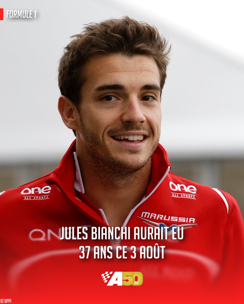 autohebdo's tweet photo. 🕊️ Comme tous les 3 août, une grosse pensée pour Jules Bianchi ! https://t.co/M3VYbH233M