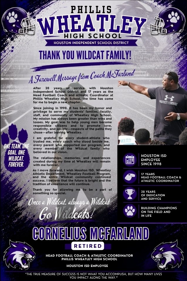 CMcFarland_44's tweet photo. Thanks to all who made this journey memorable! #LetsGoWildcats @5Marshall55 @clifton_snowden @WeLoveWheatley https://t.co/2VC9xUZlUb