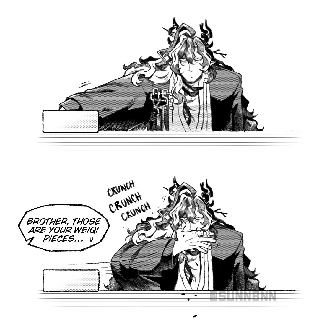 Sunnbnn's tweet photo. Hunger
#Arknights #明日方舟 https://t.co/IxctWhC7hl