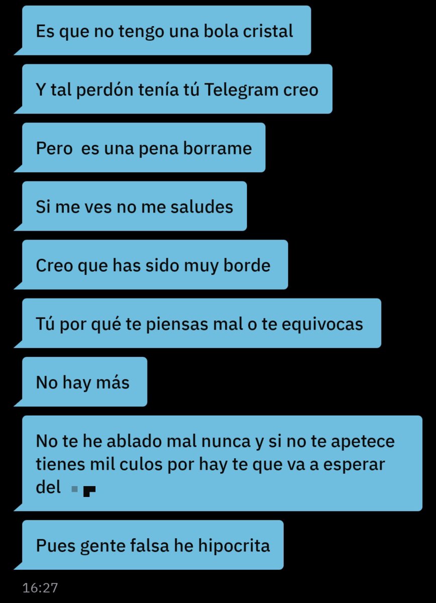 Toniquelado's tweet photo. una semana sin meterme en la g-app y cuando la abro encuentro 63 mensajes, la gente está fatal https://t.co/vlvDX5vjmS
