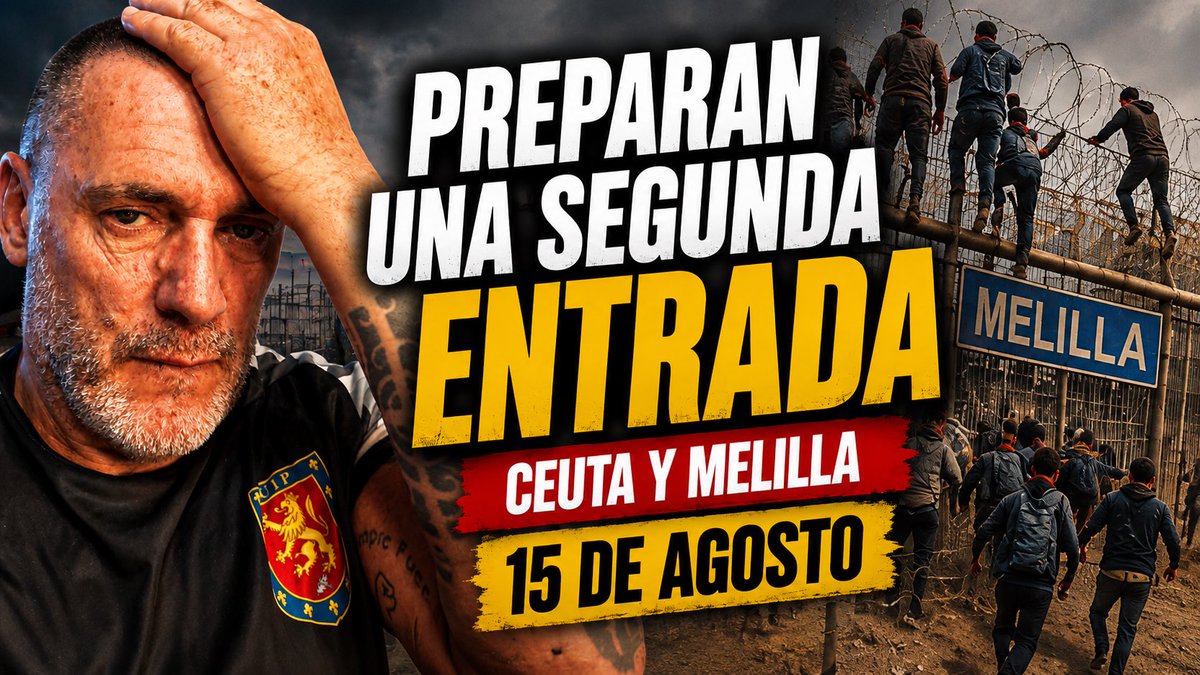 daniesdsk's tweet photo. ‼️YA ESTÁN PREPARANDO UNA SEGUNDA INVASIÓN PARA EL 15 DE AGOSTO‼️

La están organizando por redes sociales con más de 2 millones de visualizaciones...

Enlace al vídeo aquí:

https://t.co/QNL9EeTd45

@lifeprospain https://t.co/MXmmOFTtkm