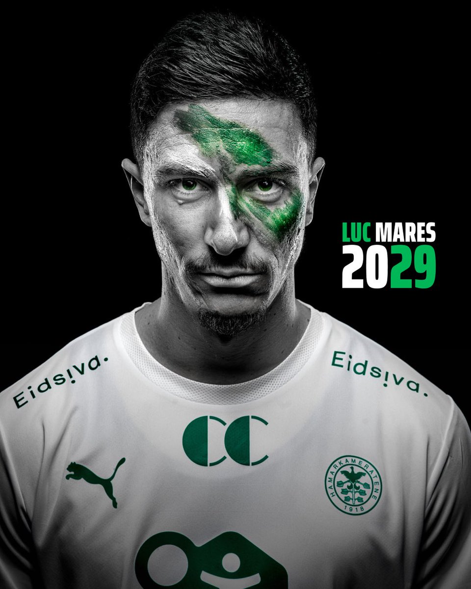 HamKamFotball's tweet photo. 𝗟𝗨𝗖 𝗠𝗔𝗥𝗘𝗦 𝟮𝟬𝟮𝟵✍️

Midtbanegeneralen Luc Mares har signert ny kontrakt med HamKam👇🏽

🗣️ - Jeg er veldig fornøyd og ser frem til å ta nye steg sammen med laget de neste årene https://t.co/6R8dJ7slZH