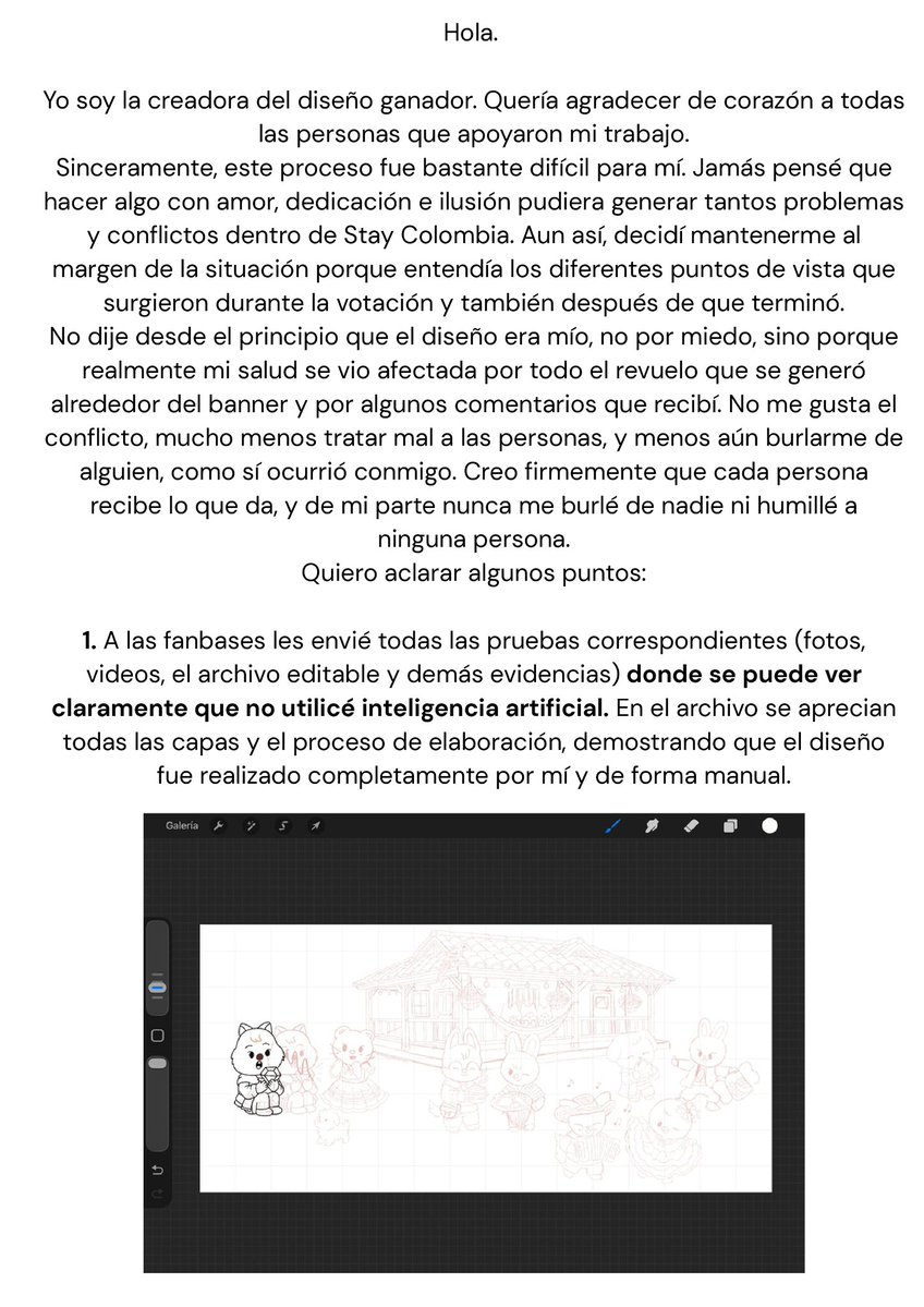anavicza's tweet photo. Hola, muchas gracias por todo 
@infostaycol @StraykidsCol_ @straykidsco https://t.co/lwPTWJfUEC