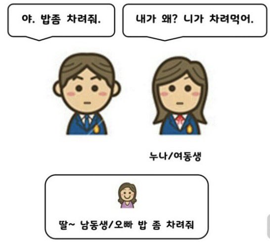 irit_conomy's tweet photo. 대표적으로 ‘밥줘’ https://t.co/ayJmWsbODy
