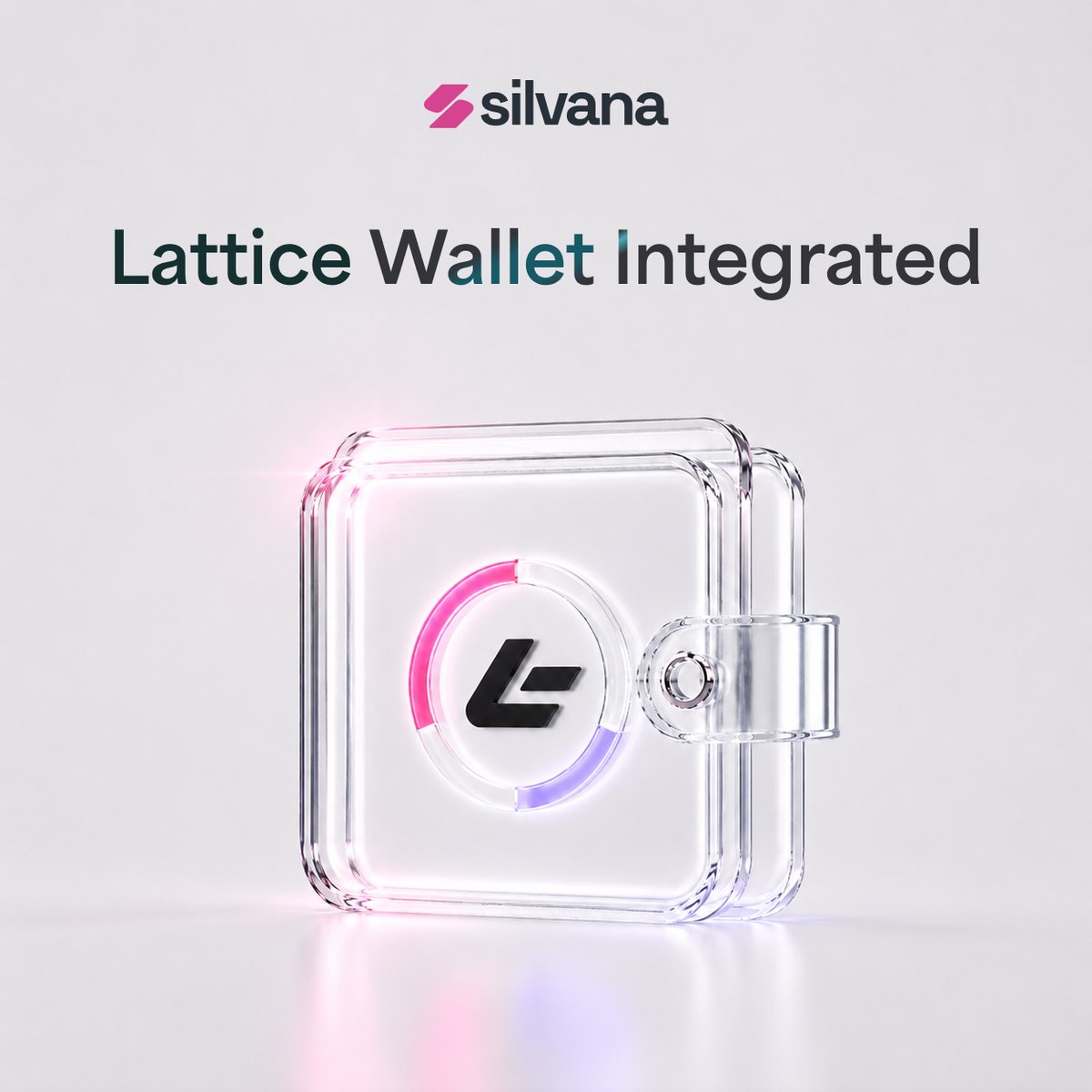 silvana_book's tweet photo. Lattice Wallet is now supported on Silvana.

You can now connect using @LatticeCash Wallet and access everything Silvana has to offer.
From trading to EarnHub – all through another supported provider.

More ways to connect. Same seamless experience.

👉 https://t.co/cntWyH0Upu https://t.co/9zgA6nM9lv