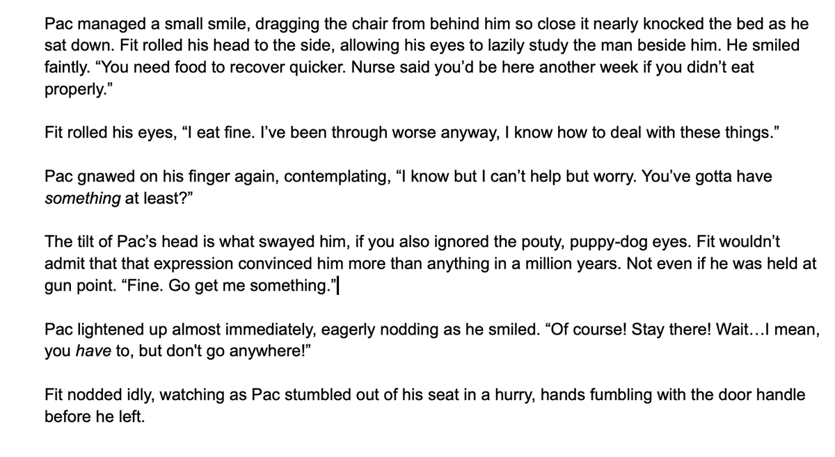 tubluto's tweet photo. The Heist For Love - Chapter 16 Snippet!! Chapter 16 is going to come out in a couple of weeks so keep your eyes peeled! Hope you enjoy this little moment :p
-
#pactw #TheHeistForLove #hideduo #fanfic #qsmp1 #tazercraft #fitmc https://t.co/8iZZ4SJbN3