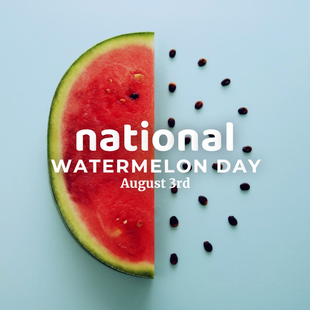 CollazoGroup's tweet photo. Happy National Watermelon Day! 🍉☀️

Here's to soaking up the season, spending time outdoors, and enjoying one of summer's favorite traditions.

🍉 Share your go-to way to enjoy watermelon in the comments! https://t.co/DrISU95OrK