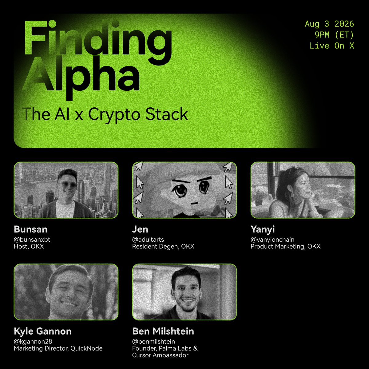 wallet's tweet photo. What are the best tools to use when building your agent?

Join us with @quicknode and @cursor_ai to learn more about building smarter and more effective agents.

📺 Aug 3, 9 PM ET https://t.co/nnKj6pZWWc