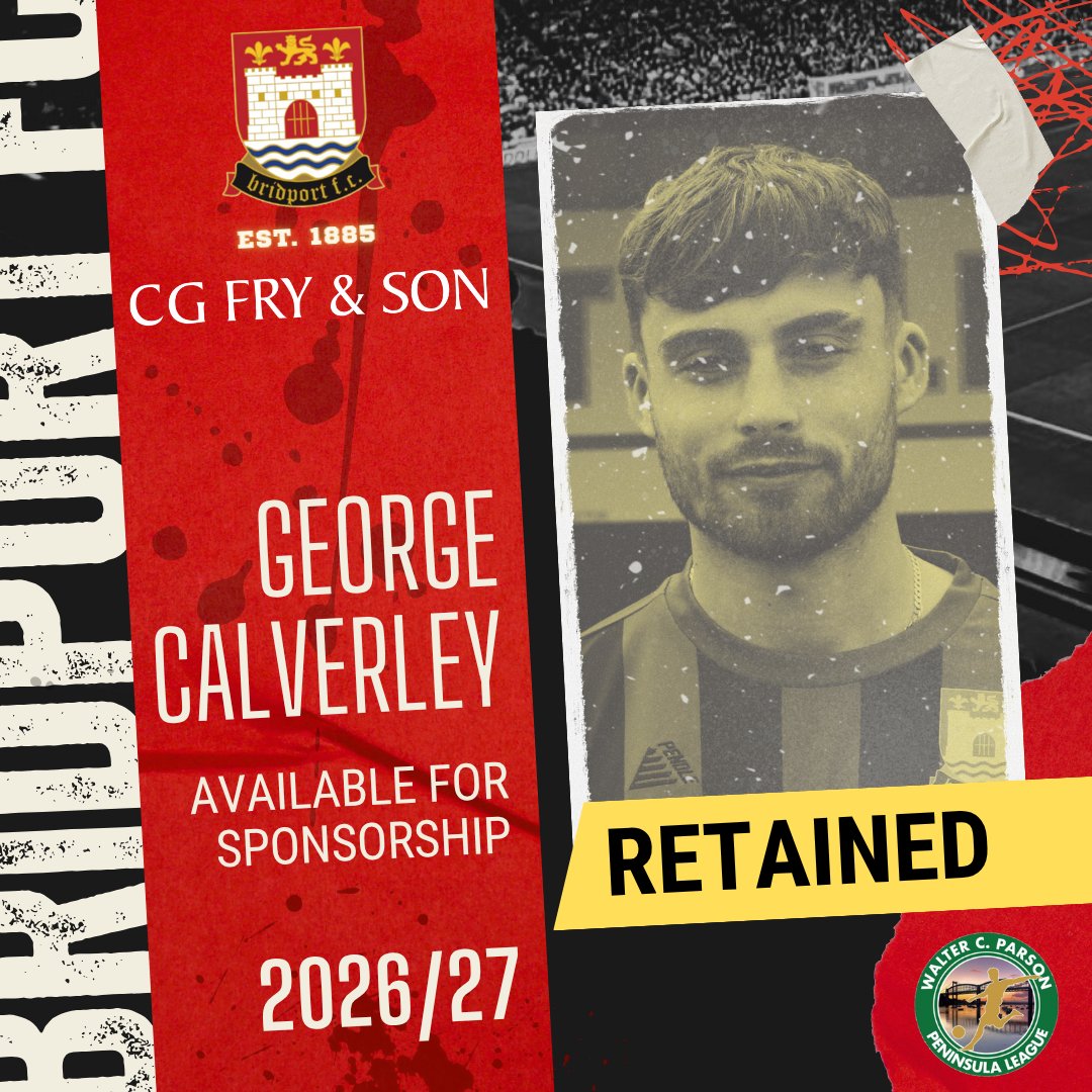 Bridportfc's tweet photo. 🎉 Exciting News! 🎉

Guess who's back on the field? Our dynamic attacking midfielder, George Calverley! ⚽️ We're thrilled to have him bringing his energy and skills back to the team.

Want to support George? He's open for private or business sponsorship! Head over to our website's players page to make your request.

Let's give him a warm welcome back! Drop a comment or share your excitement! 🙌

#WelcomeBackGeorge #TeamSpirit #Sponsorship