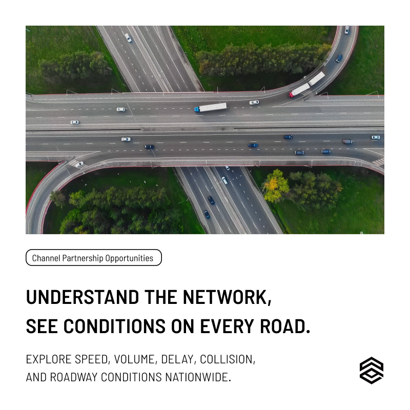 UrbanSDK's tweet photo. Give your clients a clearer view of traffic volumes and long-term trends across their roadway networks. Learn more about Urban SDK’s channel partnership opportunities for civil engineering firms. https://t.co/lnGtc9QrAI https://t.co/8B3qiybmyw