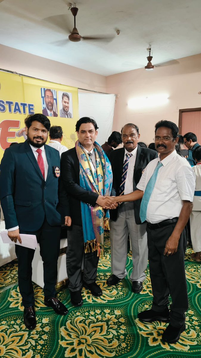 Syediftquar's tweet photo. It was a great honor and privilege for me to officiate as a Referee Commission Member of Karate India Organisation (KIO) at the 23rd Andhra Pradesh State Karate Championship–2026.
On 2nd August 2026 and which was held at Maris Stella Indoor Stadium Vijaywada AP.

The championship was conducted under the esteemed guidance and guardianship of Shihan Milton Shastri, President of APSKDA and Chairman of the Finance Commission, KIO.

With the enthusiastic participation of more than 2,000 athletes from across Andhra Pradesh, the championship was successfully conducted and concluded with great discipline, professionalism, and sporting spirit.

I would like to extend my heartfelt congratulations and sincere appreciation to Sensei Keertan Konduru, Joint Secretary of KIO, Head Coach of KIO, and General Secretary of APSKDA, for organizing this prestigious championship in an outstanding and highly professional manner. His excellent coordination, warm hospitality, and the wonderful arrangements for food and accommodation made the event truly memorable.

My sincere appreciation also goes to all the respected referees and judges for their valuable cooperation, dedication, professionalism, and commitment throughout the championship.

A special congratulations to Sensei Keertan Konduru and the entire organizing team for successfully conducting the state-level championship without a single injury, incident, or protest. This remarkable achievement reflects the exceptional planning, discipline, teamwork, and commitment of everyone involved.

Finally, I express my deepest gratitude and heartfelt thanks to Hanshi Bharat Sharma Sir, President of KIO and President of the South Asian Karate Federation, for his continuous support, guidance, encouragement, and unwavering trust in me. His valuable mentorship and support have played a significant role in my journey, and I feel truly grateful and honored to have his guidance.

Thank you to everyone who contributed to making the 23rd Andhra Pradesh State Karate Championship–2026 a grand success.

With warm regards,
Shihan Syed Iftquar Hussain
WKF & AKF Judge
WKF Accredited Coach
Referee Commission Member – KIO
