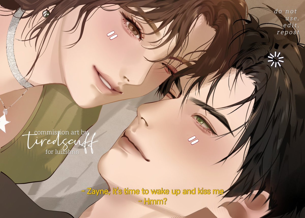 luizshnn's tweet photo. nuzzling sleepy zayne ⊹ ࣪ ˖

art © @tiredscuff 𑣲⋆ https://t.co/osuTqdntLn
