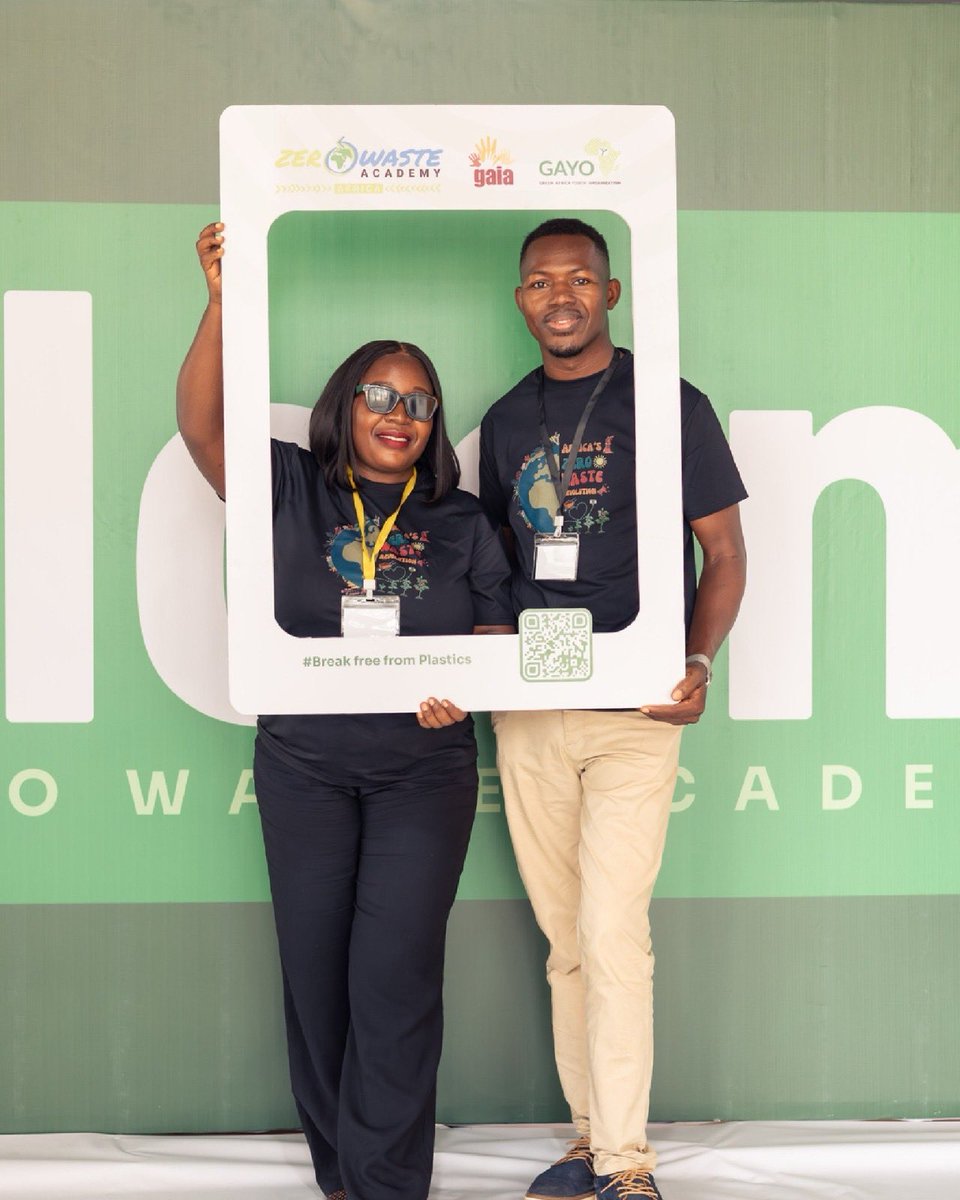YCCGAlliance's tweet photo. Last week in Accra: the #AfricaForZeroWaste 2026 🌱

Practitioners from across Africa trained on circular economies, textile waste, and global plastic policy ♻️, then graduated with Zero Waste projects for their own communities 🎓

🔗 Read more: https://t.co/0TiEsqTIzD https://t.co/ppL9TIuL92