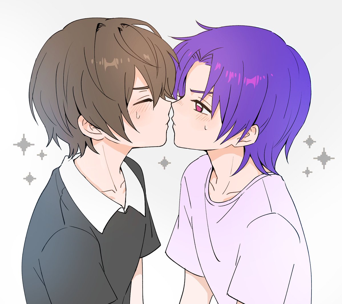 ronikoco's tweet photo. @BLliveTRPG 
あさなさんおめでと～🎉🎉🎉
誕生日絵じゃないのだけど、これは最近描いたのｲﾁｬ…ﾄﾞﾛ… https://t.co/ifq4asVZNm