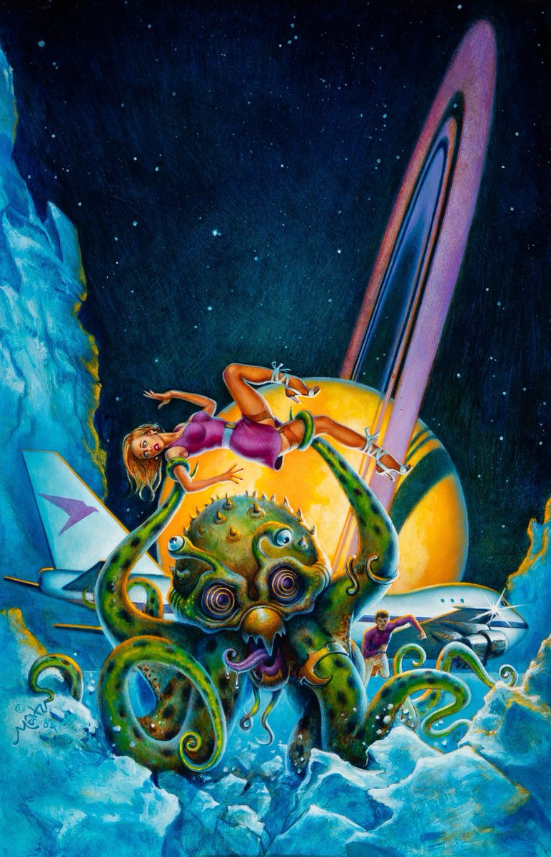 HumanoidHistory's tweet photo. The art of Don Maitz. https://t.co/8NES4KyCxL