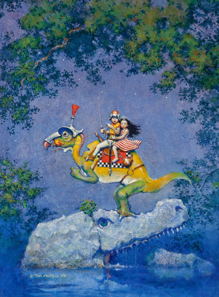 HumanoidHistory's tweet photo. The art of Don Maitz. https://t.co/8NES4KyCxL