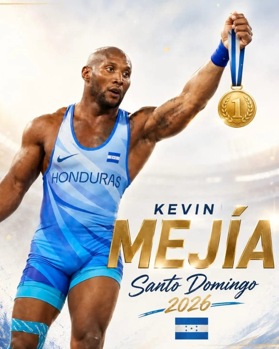 JorgeCalix's tweet photo. En 2024 tuve la oportunidad de felicitar a Kevin Mejía por representar a Honduras en los Juegos Olímpicos de París. Hoy vuelvo a hacerlo, pero celebrando una nueva hazaña: su medalla de oro en los Juegos Centroamericanos y del Caribe Santo Domingo 2026, una muestra de que el esfuerzo, la disciplina y la perseverancia siempre dan frutos.

Kevin es el reflejo del enorme talento que tiene nuestro país. Honduras cuenta con atletas capaces de competir y ganar al más alto nivel; por eso, nuestro compromiso debe ser brindarles el respaldo y las oportunidades que merecen para seguir poniendo en alto nuestra bandera.

Mi reconocimiento y felicitación también para cada atleta hondureño que, con entrega y sacrificio, está representando dignamente a nuestro país y dejando el nombre de Honduras en lo más alto.

¡Felicidades, campeones! 🇭🇳🥇