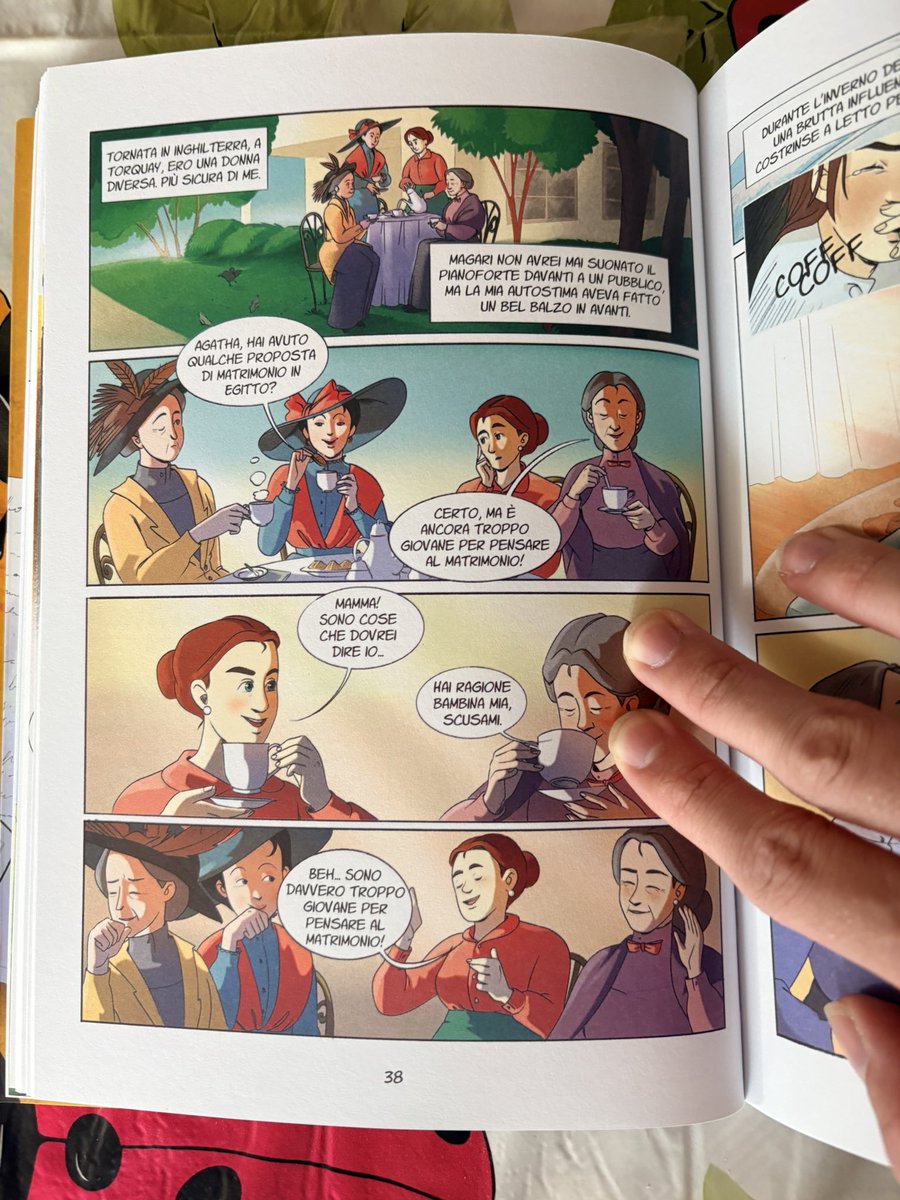 diary_of_casci's tweet photo. Ho finito questo fumetto dedicato ad Agatha Christie, edito da @Becco_Giallo 
Ripercorrendo i primi 36 anni di vita della scrittrice, questo fumetto vuole raccontare non solo l’indipendenza che cerca l’autrice, ma anche la sua abilità nel creare storie avvincenti… https://t.co/NY2DlWi8v2