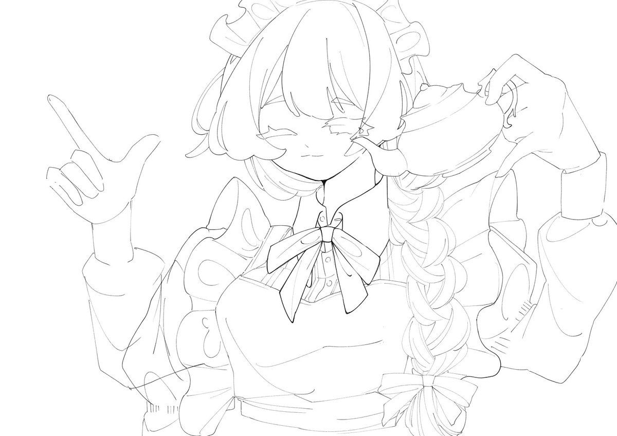 SsimDaIkn's tweet photo. メイドってなんか難しくないですか

#絵描きさんフォロバ１００ https://t.co/Ggb8NxjD52