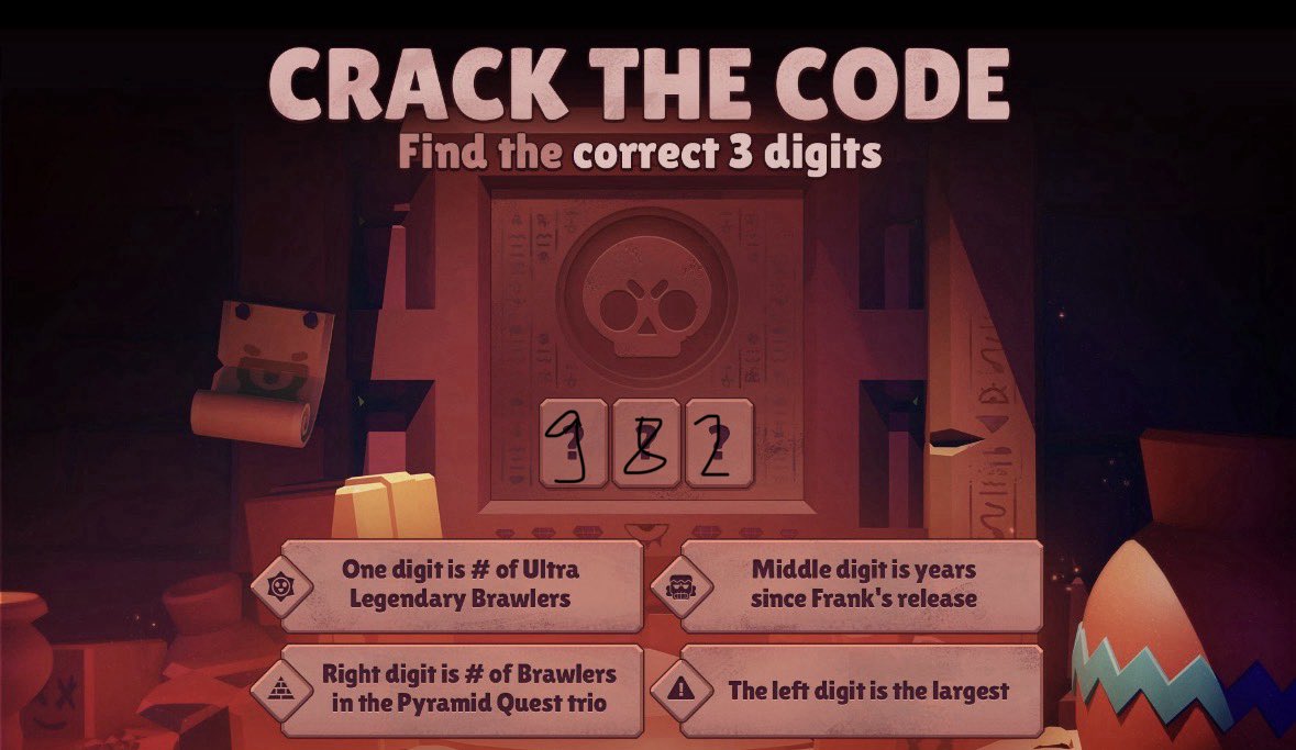 MngNasty's tweet photo. @BrawlStars 982 ##EscapePyramidQuest #BrawlStars https://t.co/bCTmNnouLr