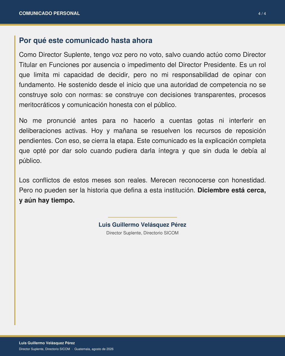 Luis G. Velásquez tweet media
