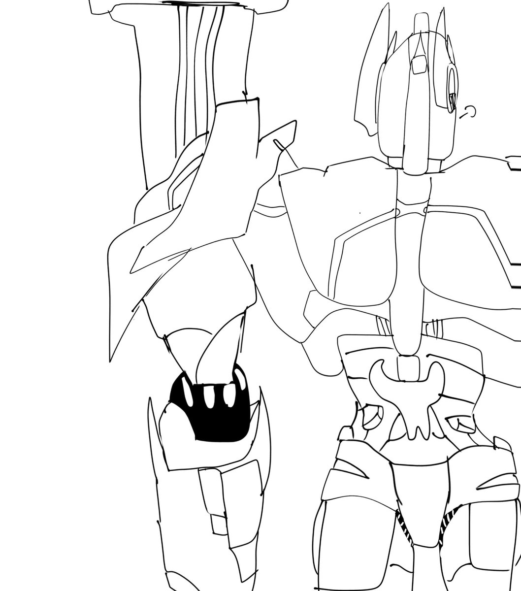 VOCALOIDSSTAR's tweet photo. She kinda bad tho? More like DAMN COMMANDER!! #Predamags #predamagnus 
#predaking x #ultramagnus video!! I've been posting on tiktok than twt heh,, here you go predamag Twt fans, and also ASS(U.M's). https://t.co/YMSL9OY8yM