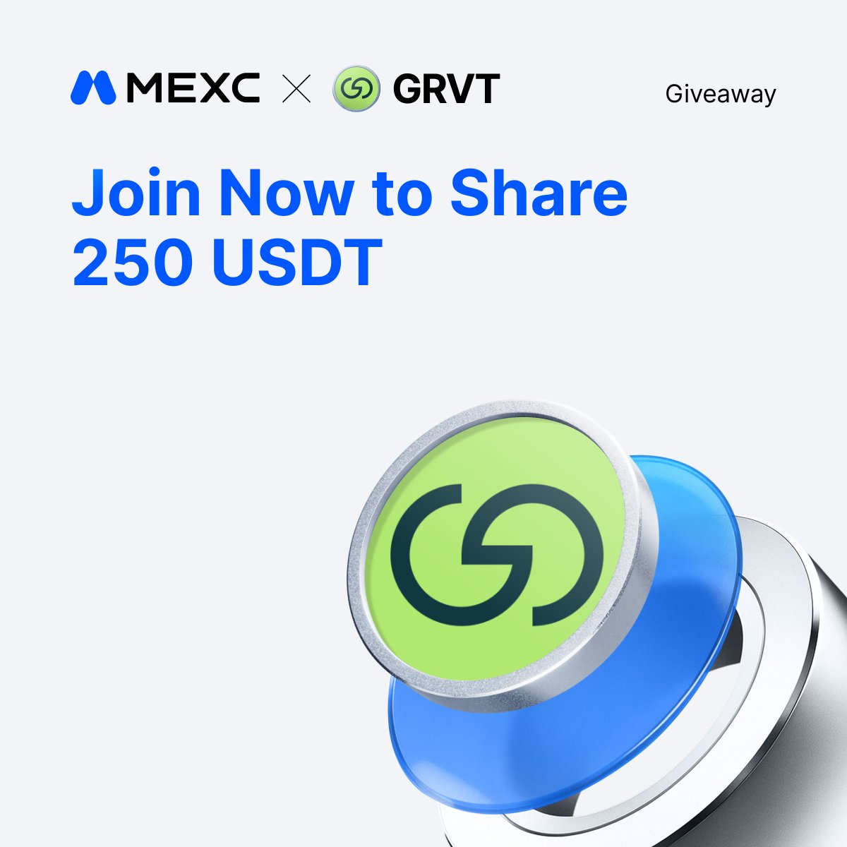 Alpha_MEXC's tweet photo. Join MEXC Listings giveaway to win 250 $USDT:

1️⃣ Follow @Alpha_MEXC
2️⃣ Comment with your UID &amp; proof of Airdrop+ event registration

10 lucky winners will share the prize. Ends on Aug 9.

Register $GRVT Airdrop+ Event Now: https://t.co/vgsEs4tKwx https://t.co/RcrmzQ2fSR