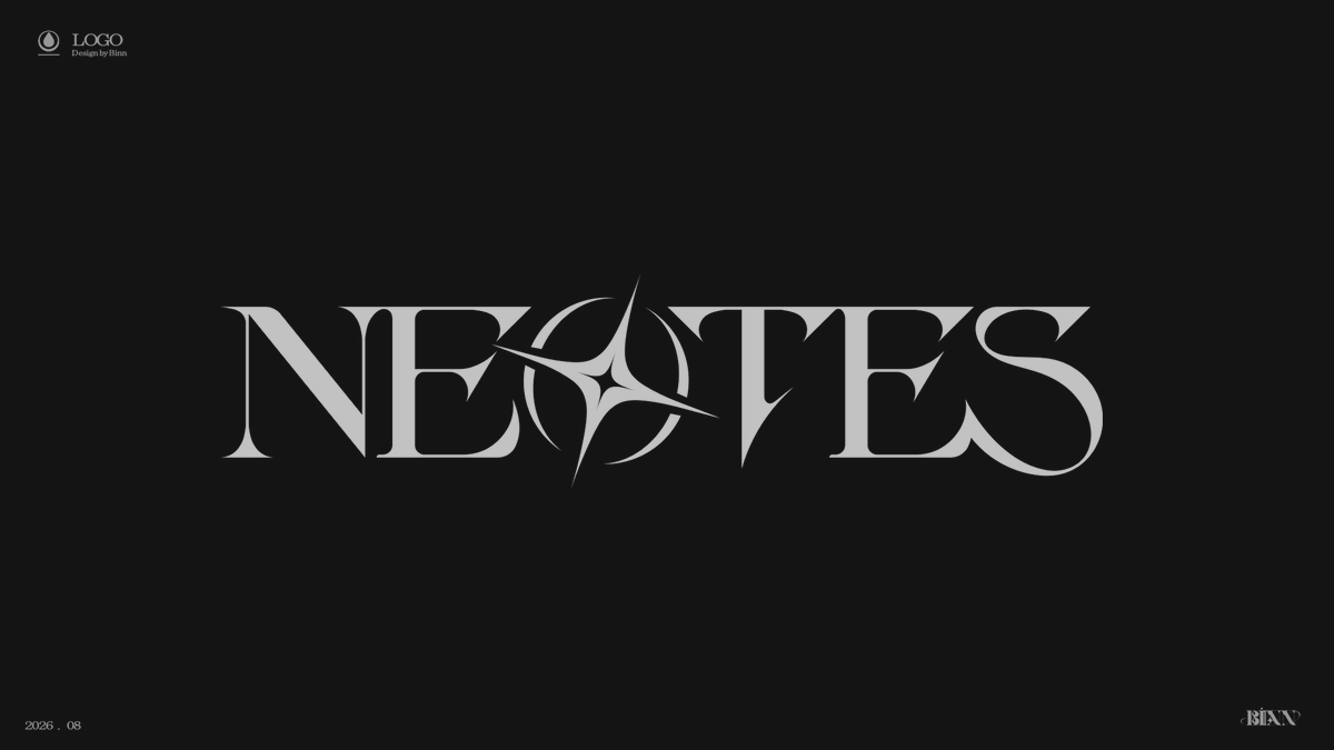 binn_n0's tweet photo. 【Work】
Artist Management NEOTES(@neotes_)ロゴデザインを担当しました✍️✨ https://t.co/pSZWmzG6wK