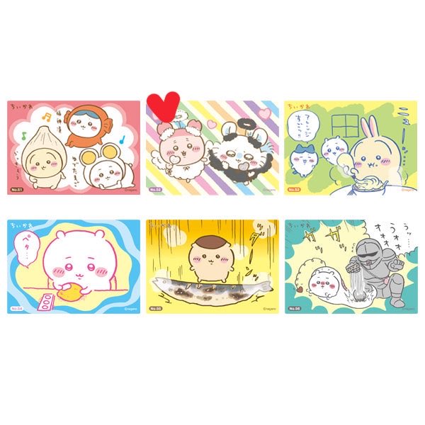yt__cpu's tweet photo. 【交換】 ちいかわ クリアカードコレクション 2

譲▶︎ 36 ハチワレ
47 ラッコ
58 ちいかわハチワレ
68 ちいかわ

求▶︎ 46 古本屋
48 モモンガ
52 モモンガ 古本屋
57 モモンガ 古本屋

新宿手渡し(平日夜)、または郵送での交換希望📮
お気軽にお声掛けください。 https://t.co/YeahquAOSI