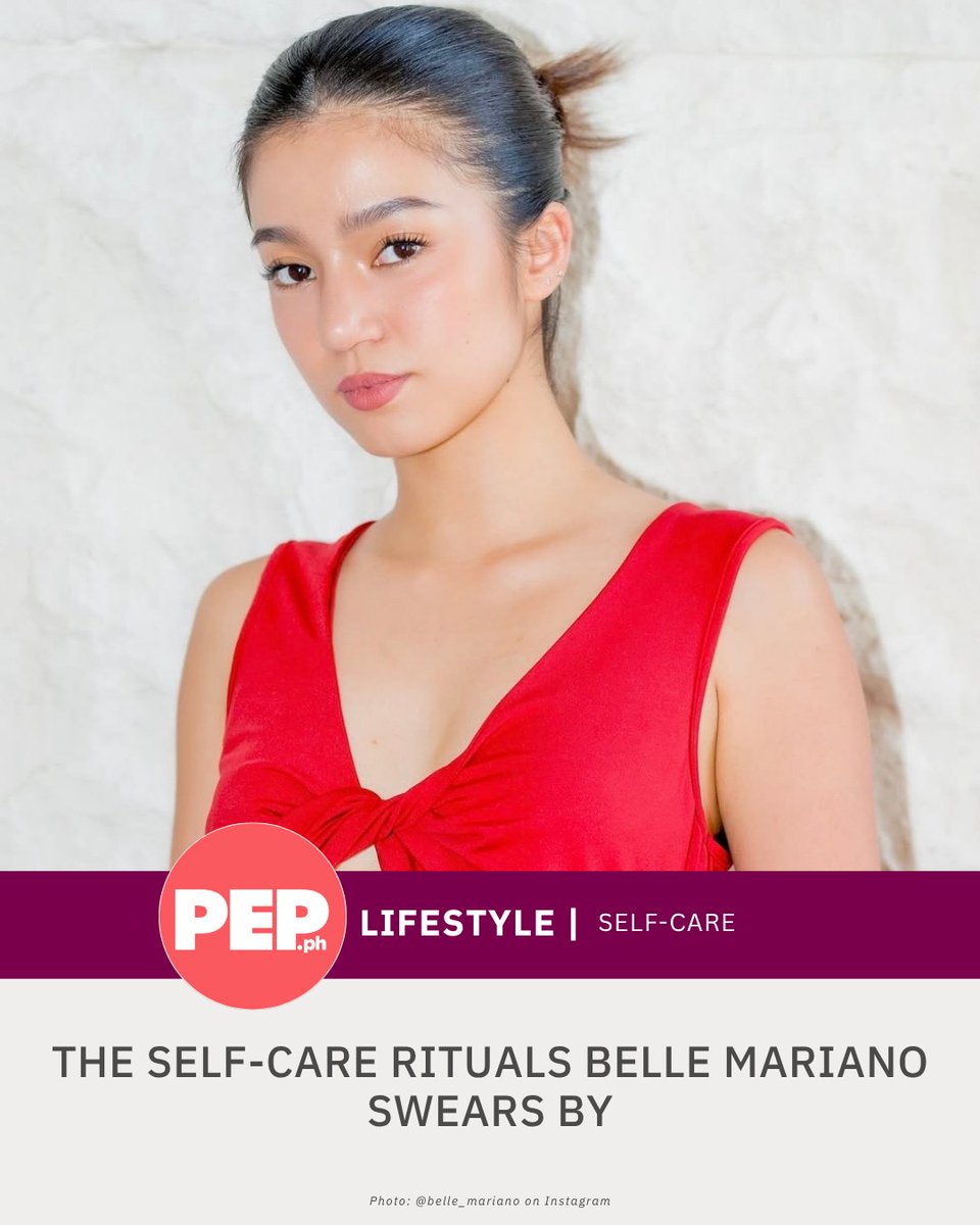 PEPalerts's tweet photo. #PEPSelfCare: Belle Mariano shares that getting enough sleep, enjoying slow mornings, and making time for hobbies like painting and working out help her recharge and manage stress. 

Read: https://t.co/HPr0fv6qUD https://t.co/wJ4w2UQy63