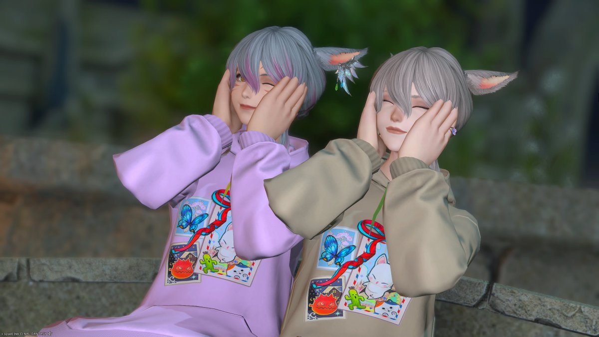 buro1547's tweet photo. お揃いパーカー🥰 https://t.co/21x6KtLDK6
