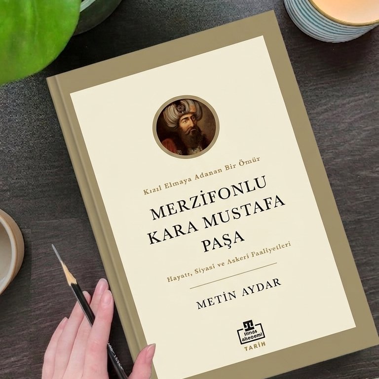 timasakademi's tweet photo. Bu eser, yedi yıl boyunca Osmanlı Devleti’nin sadrazamlık mührünü taşıyan ve devlete sayısız hizmetler yapmış olmasına rağmen II. Viyana Bozgunu nedeniyle devletin talihini tersine çeviren isim olarak damgalanan Merzifonlu Kara Mustafa Paşa’nın hayatını tüm yönleriyle ortaya koyuyor.

Dr. Metin Aydar'ın kaleme aldığı Merzifonlu Kara Mustafa Paşa, Türk tarihinin en tartışmalı şahsiyetlerinden biri olan Merzifonlu Kara Mustafa Paşa’nın hayatını tüm safhalarıyla gözler önüne seriyor.

İncelemek için: https://t.co/cDchFwdPNd