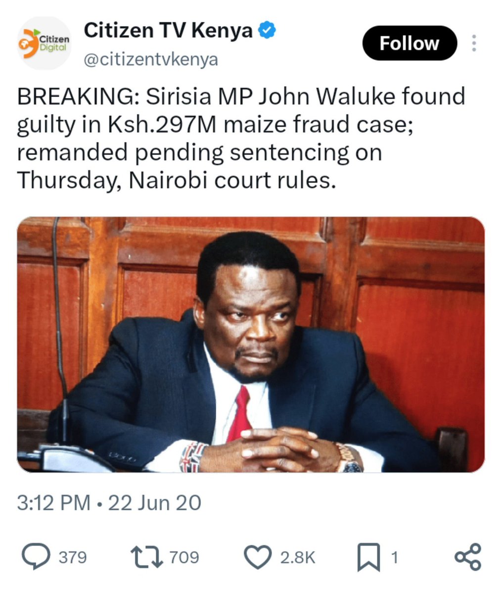 WangeciMai345's tweet photo. @omwambaKE Wewe ni Mwizi Sugu.....#Sufuna hana any scandal https://t.co/ZV8kTehneH