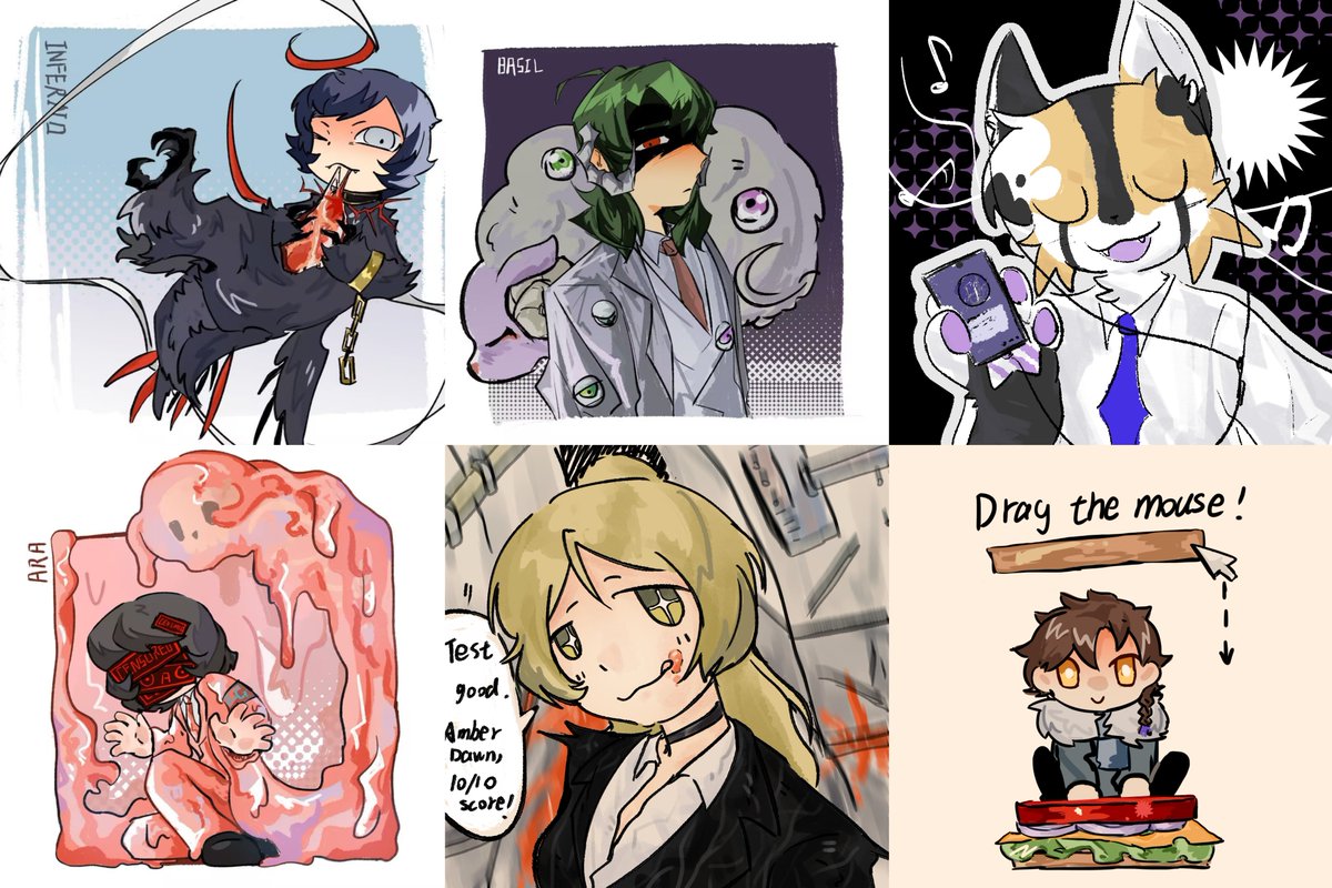 bumu_wei's tweet photo. 今年的攻击……#artfight2026ㅤ https://t.co/r9J74b2vn2