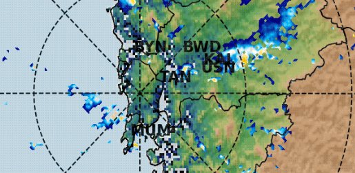 rushikesh_agre_'s tweet photo. Few passing showers over Western &amp; Central suburbs. 8:48 PM ⛈️ #MumbaiRains https://t.co/cV2rPi2d87
