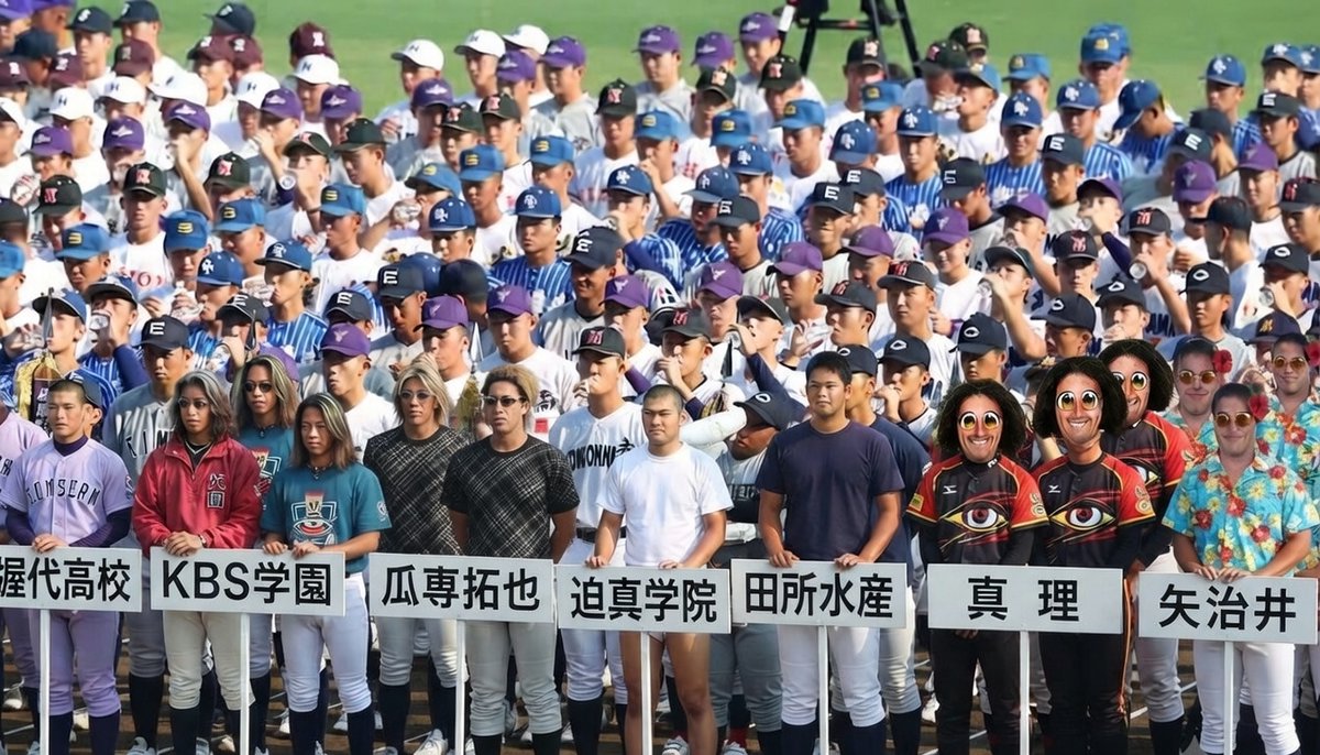 114514810Nenpai's tweet photo. 真夏の夜の甲子園 開幕

#甲子園 https://t.co/4BRbKv7w8z