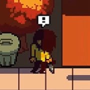 THESHORESMIRAGE's tweet photo. #deltarune Kris' Knife is becoming a Black Knife. It has deteriorated heavily. From shiny and prestine pre-TV World to gross and nasty by Chapter 5, BEFORE Flower King. This confirms Kris DIDN'T make the Card Kingdom / Castle Town. https://t.co/0deDa7tV0t