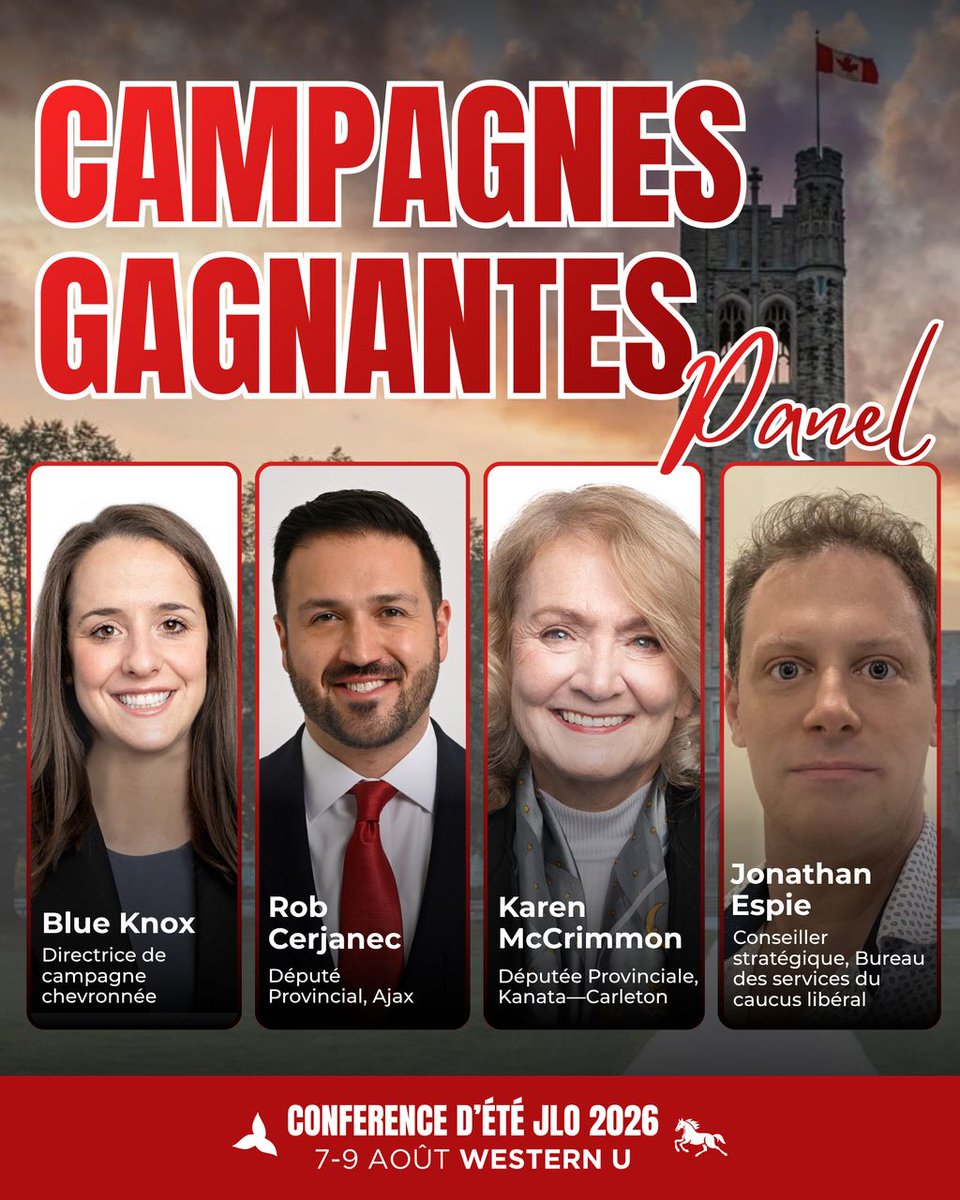 OYLorg's tweet photo. Voici notre dernier panel : Mener des campagnes gagnantes.

Chaque campagne gagnante a une histoire. Entendez directement de ceux qui ont bâti des équipes gagnantes, géré des courses compétitives et livré des résultats. https://t.co/F1KPkSCKPc