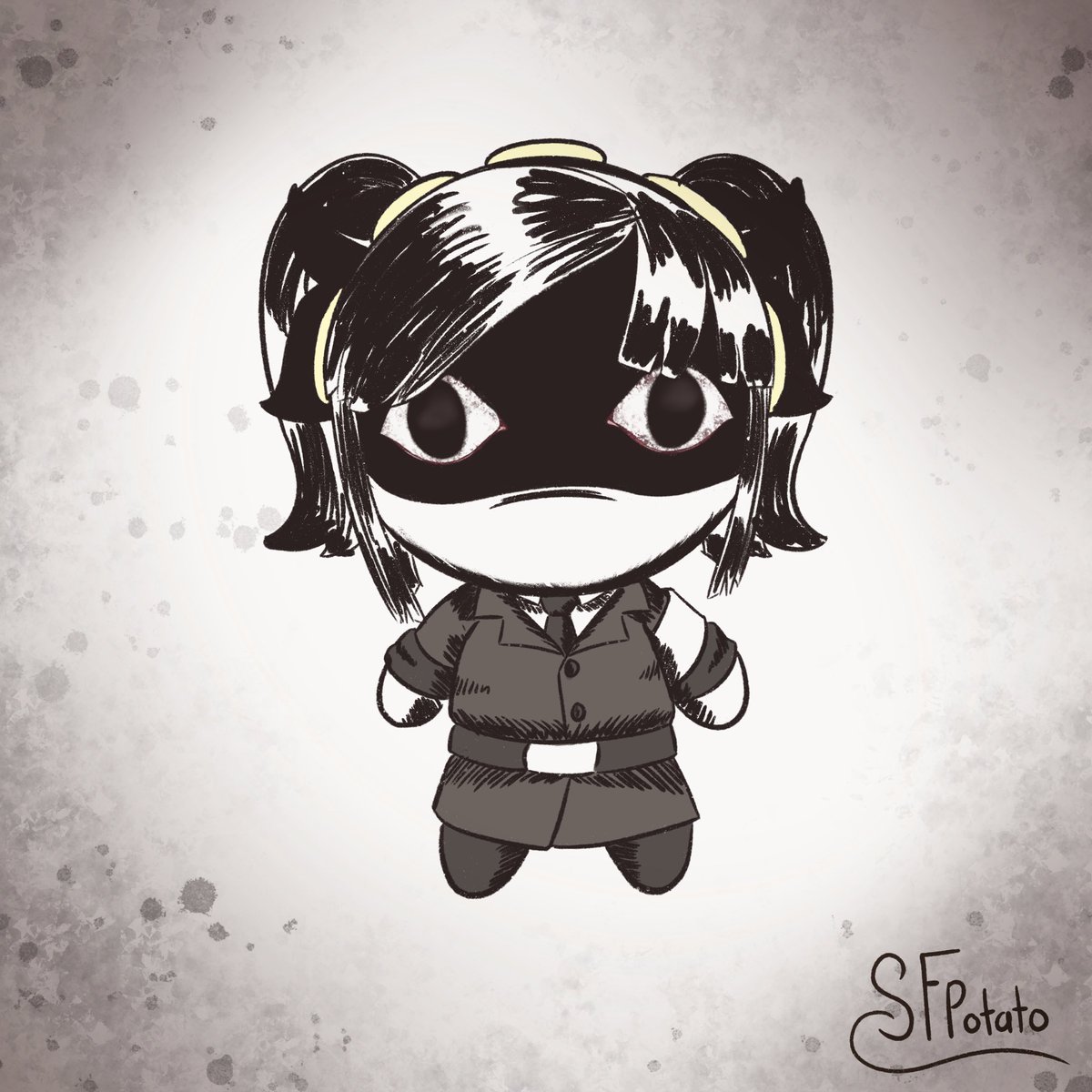 SFPotato_'s tweet photo. [Commission] How Vitty sees SomewhatExplain 

#murderdrones #murderdronesfanart #SerialDesignantionJ https://t.co/qEIwPneik8
