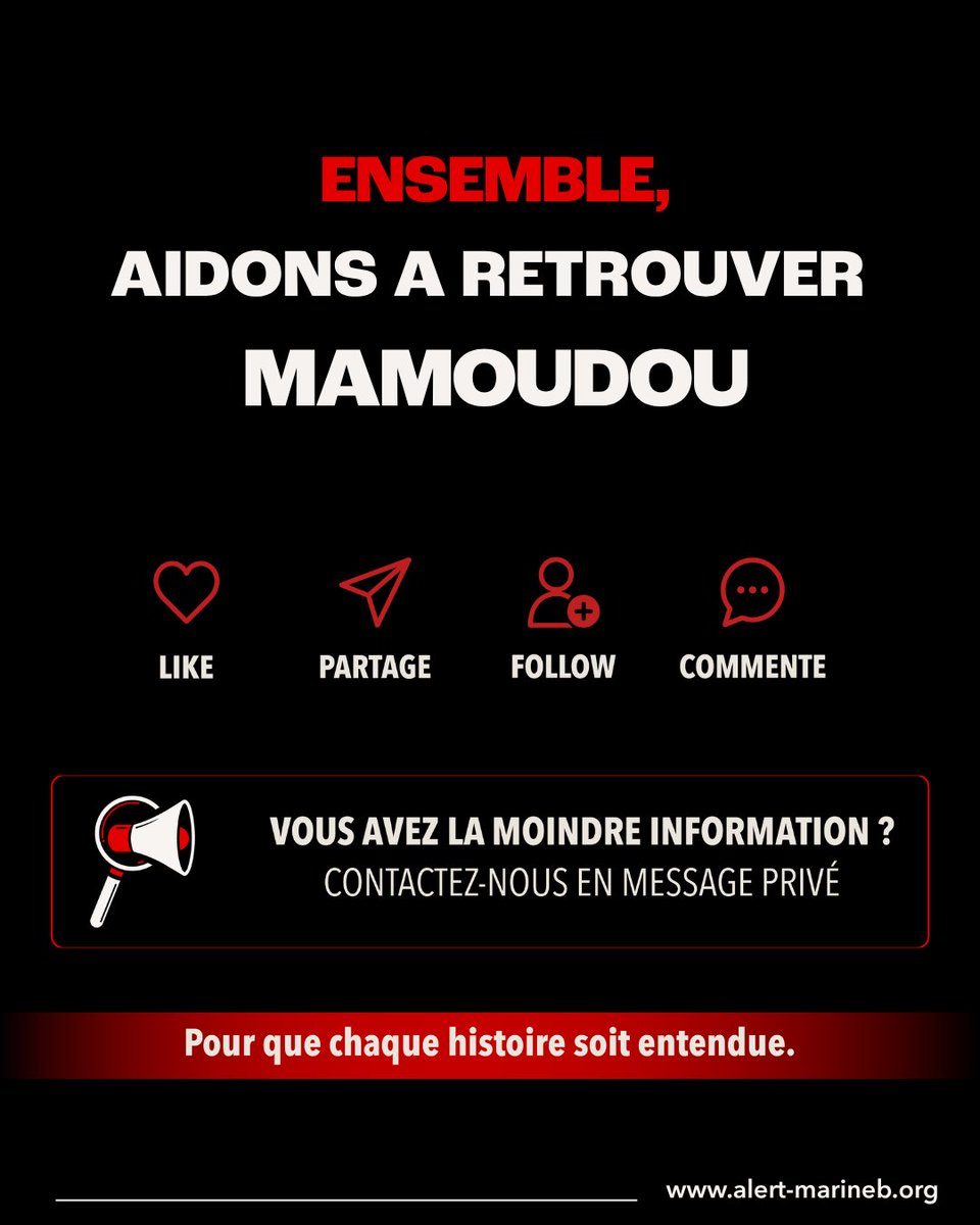 ALERTparMarineB's tweet photo. Si vous disposez d'informations, contactez immédiatement le 17 (Police) ou écrivez-nous en message privé ou à contact@alert-marineb.org. Nous transmettrons toute information utile aux enquêteurs. Merci de partager cet avis de recherche autour de vous https://t.co/hyZ7DqfWlH