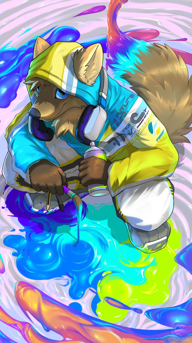roscy7's tweet photo. Painting all over the place
#furry #furryart https://t.co/oJ7wHiUxt7
