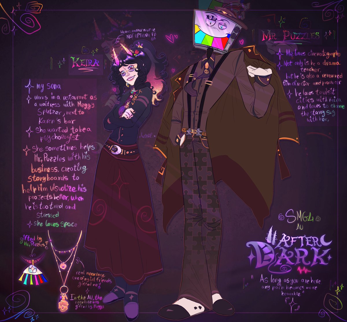 K3ir44a's tweet photo. After Dark✦🔮🖤
◇
#yumeship #mrpuzzles #SMG4 https://t.co/OcmP9GUuS8