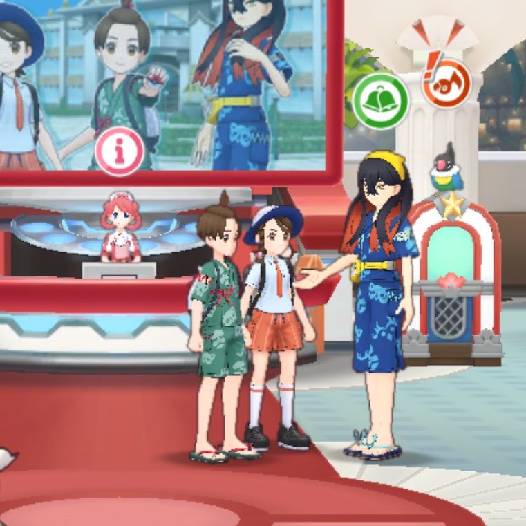 ichina0107's tweet photo. イベストとかバディエピとか一通り読んだけどお面への言及はなかった
ポケセン会話で触れる可能性あるけど今は聞けないのよね　なんか(ポケセンに人が立つタイプの)イベント開催してくれませんかね https://t.co/RsxFSfkQIO