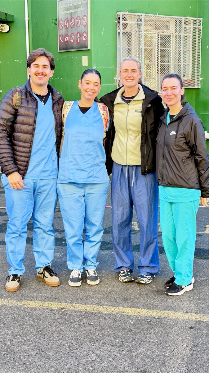 ValentinaSSrva's tweet photo. At the end of July, I volunteered as a medical student in Cape Town, South Africa.
I especially thank Dr. Tahir Ebrahim and nurse Levona for all the knowledge, not only about medicine, but also about life and about this wonderful country I got to know. https://t.co/LgIq6pFygq